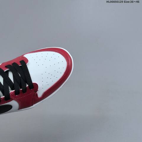 Air Jordan 1 Low OG Black Muslin Varsity Red Replica AIR JORDAN 1 Aj1 Lifestyle (BS-66780)