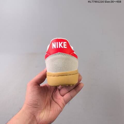 Nike Field General HF3165 104 White Grey Red Gum EU 36-45 Sneaker - Unisex (BS-62635)