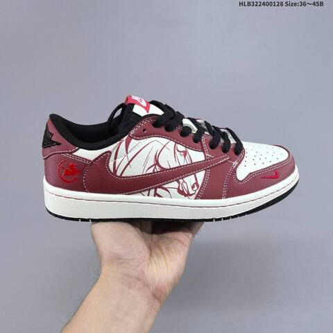 Nike Air Jordan 1 x Travis Scott AIR JORDAN DIY Lifestyle (BS-66789)