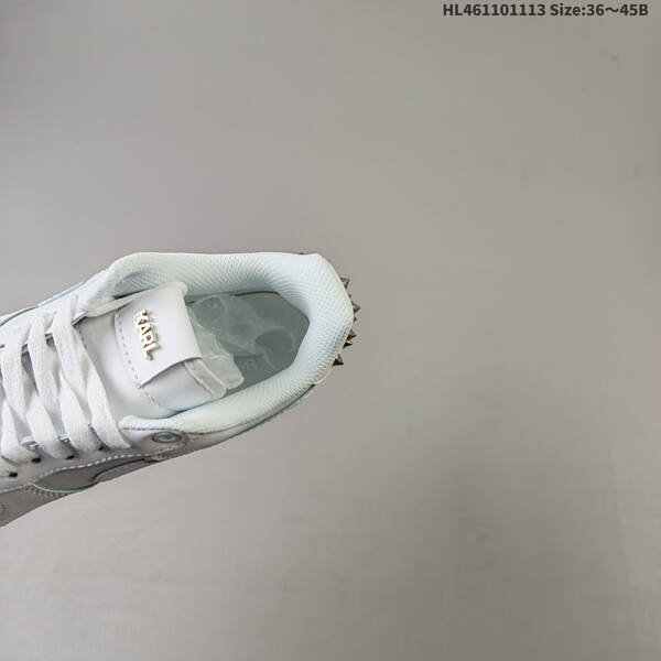 Karl Lagerfeld Nike Air Force 1 Low white silver EU 36-45 sneaker