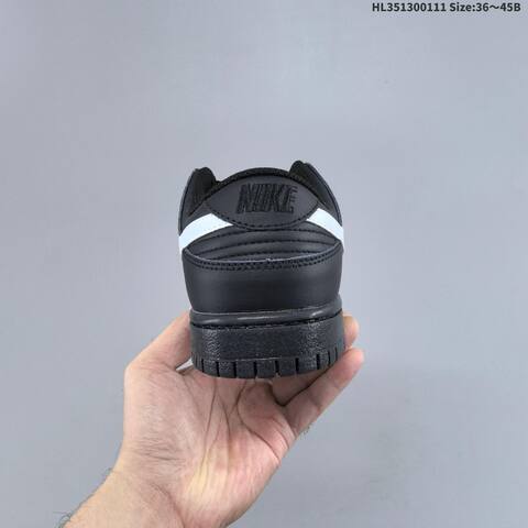 Nike SB Dunk Low Black White EU 36-45 Skate Shoe - Unisex (BS-62060)