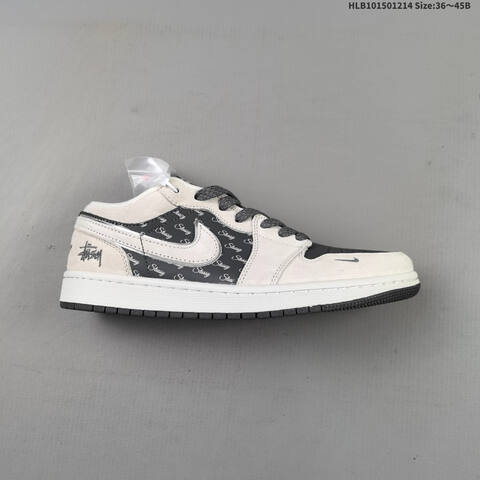 Nike Air Jordan 1 Low Supreme Lifestyle (BS-67436)
