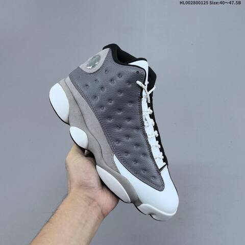 Air Jordan 13 Retro Atmosphere Grey AIR JORDAN 13 Aj13 Lifestyle (BS-66840)