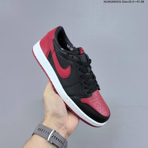 Air Jordan 1 Low OG Banned X AIR JORDAN 1 Aj1 Lifestyle (BS-66392)