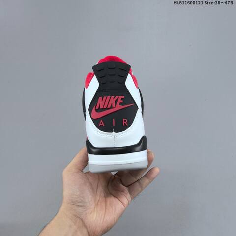 Air Jordan 4 Retro Fire Red Replica AIR JORDAN 4 Aj4 Lifestyle (BS-66887)