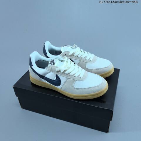 Nike Field General White Beige Red Gum EU 36-45 Skate Shoe - Unisex (BS-62309)