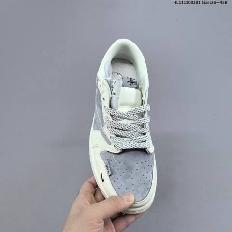 Nike Air Jordan 1 x Travis Scott AIR JORDAN DIY XS2025-DF24 36 36 5 3 Lifestyle - Women's (BS-66736)