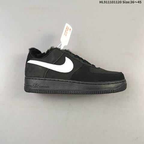 Nike Air Force 1 07 Black White Dark Gray EU 36-45 Sneaker - Unisex (BS-63431)
