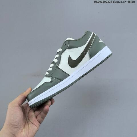 Air Jordan 1 Low Vintage Lichen AIR JORDAN 1 Aj1 Lifestyle (BS-66454)