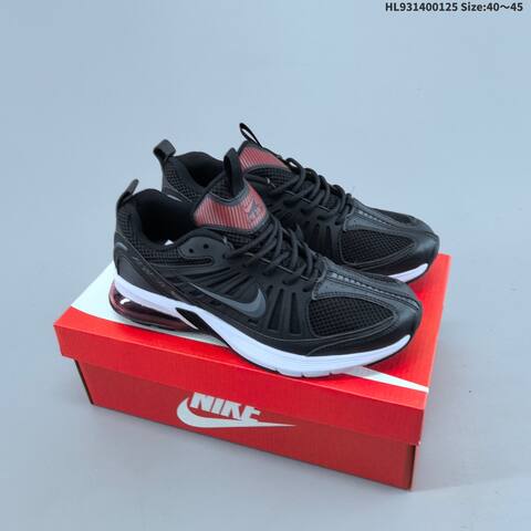 Nike Air 28C V2 White Black Grey Red EU 40-45 Running Shoe - Men's (BS-61756)