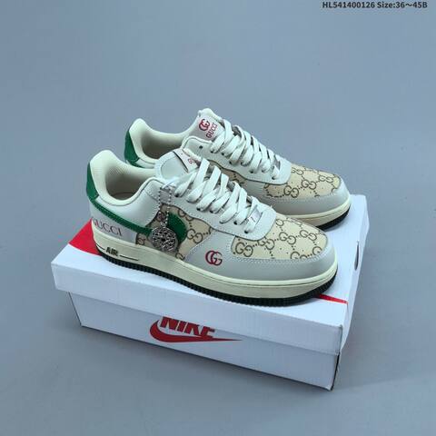 NIKE AIR FORCE 1 07 GUCCI CZ3986 Lifestyle (BS-61750)