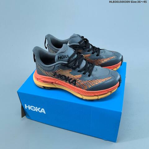 HOKA Mafate Speed 4 Black Blue Orange Green Red EU 36-45 Trail Shoe Trail Running Sneakers - Unisex (BS-69383)