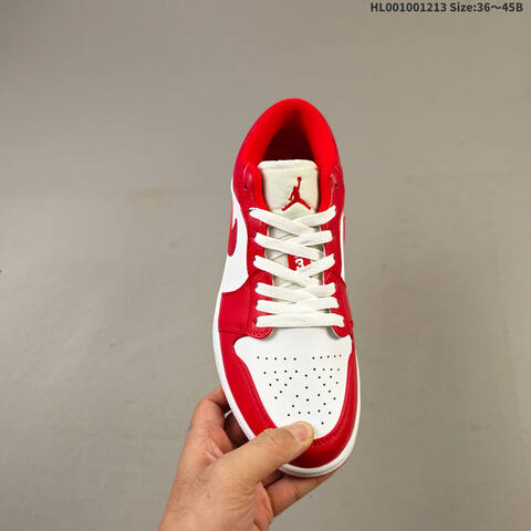 Air Jordan 1 Low Gym Red AIR JORDAN 1 Aj1 Lifestyle (BS-67464)