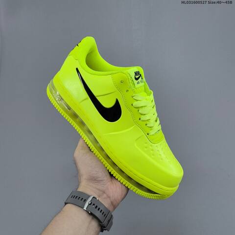 Nike Air Force 1 07 Low Volt Black Clear EU 40-45 Sneaker - Men's (BS-60088)