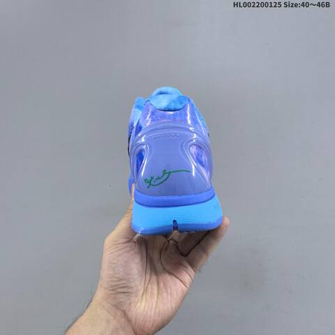Nike Zoom Kobe 6 Protro Blue Light Blue Black Red EU 40-46 Basketball Shoe - Men's (BS-61767)