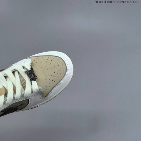 Nike SB Dunk Low CNY Pegasus Pack White Olive Beige Dark Brown EU 36-45 Skate Shoe - Unisex (BS-62023)