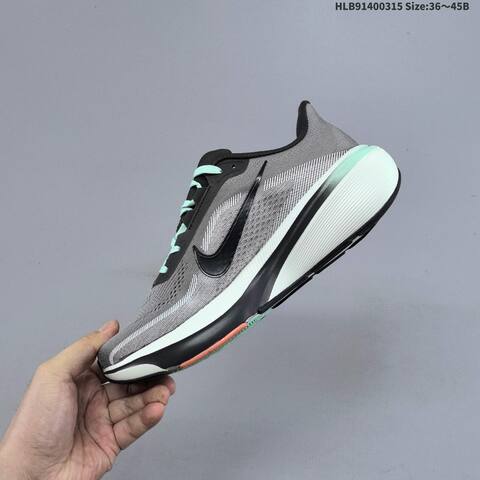 Nike Air Zoom Pegasus 42 Grey Black Mint White EU 36-45 Running Shoe - Unisex (BS-61297)
