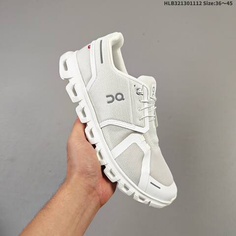 On Running Cloud 6 All White EU 36-45 Running Shoe Running Sneakers - Unisex (BS-69825)