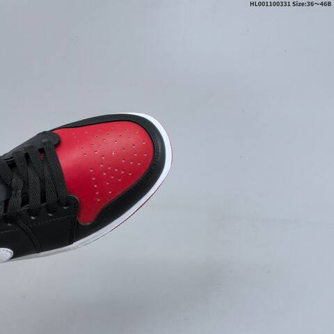 Air Jordan 1 Low Alternate Bred Toe AIR JORDAN 1 Aj1 Lifestyle (BS-66383)