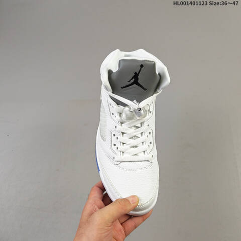 Air Jordan 5 Retro Metallic White Replica AIR JORDAN 5 Aj5 Lifestyle (BS-67710)