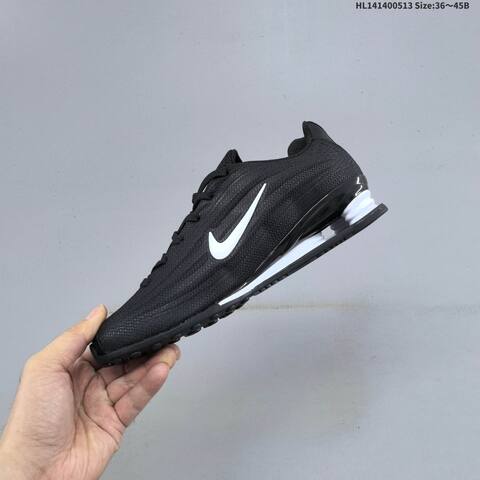 Nike Shox Z HQ7541-001 Black White EU 36-45 Running Shoe - Unisex (BS-60338)