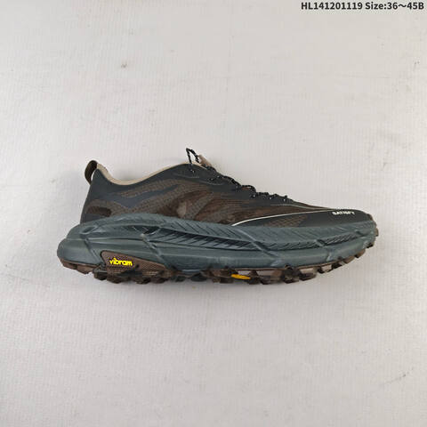 HOKA ONE ONE Mafate Speed 4 Satisfy Dark Brown Black Beige EU 36-45 Trail Shoe Trail Running Sneakers - Unisex (BS-69468)