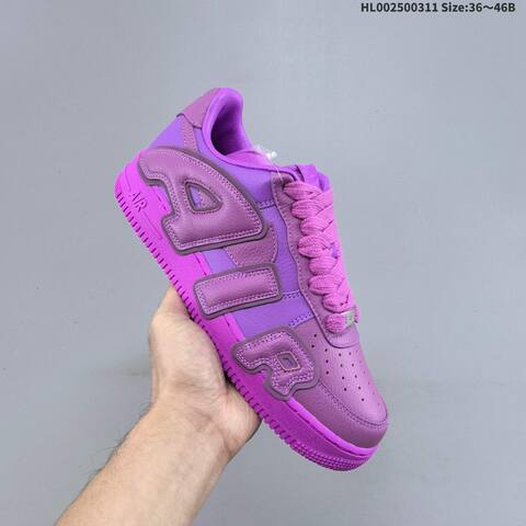 Nike Air Force 1 Low CPFM Sunshine Fuchsia Purple Magenta EU 36-46 Sneaker - Unisex (BS-61377)