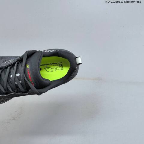 Nike Vomero Plus ReactX Air Zoom Dark Grey Black White Neon Green EU 40-45 Running Shoe - Men's (BS-60301)