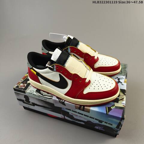 Air Jordan 1 Low OG Black Muslin Varsity Red Replica AIR JORDAN 1 Aj1 Lifestyle (BS-67766)