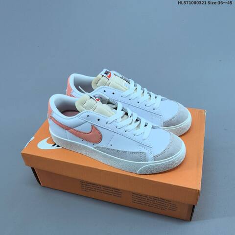 Nike Blazer Low 77 VNTG White Blue Sail EU 36-45 Skate Shoe - Unisex (BS-61226)