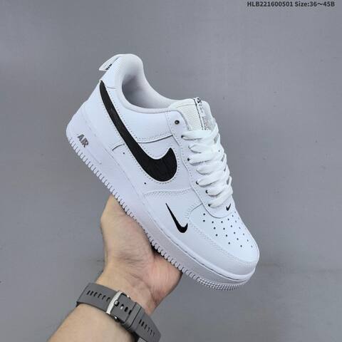 Nike Air Force 1 07 Low Light Grey White EU 36-45 Sneaker - Unisex (BS-60543)