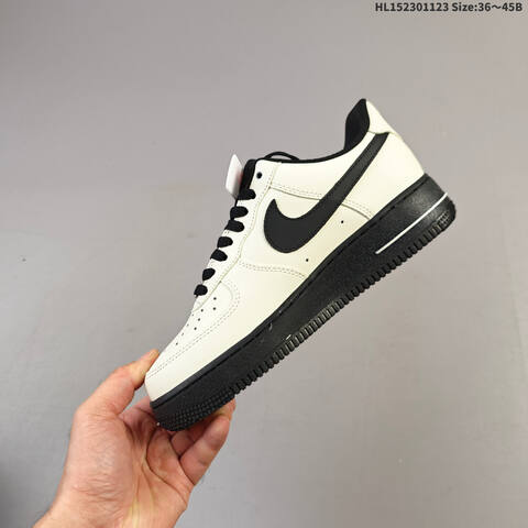 Nike Air Force 1 Low 07 Off White Black EU 36-45 Sneaker - Unisex (BS-63228)
