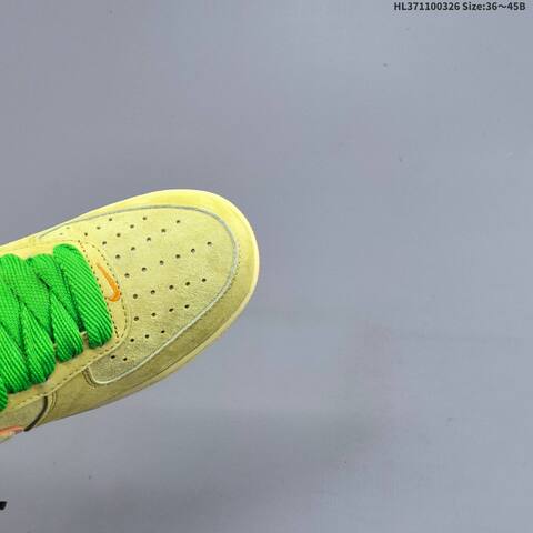 Nike Air Force 1 Low Light Yellow Green Orange EU 36 45 Sneaker EU 36-45 - Unisex (BS-61147)