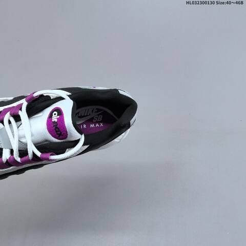 Nike Air Max 95 SP White Grey Black Purple Gum EU 40-46 Sneaker - Men's (BS-61636)