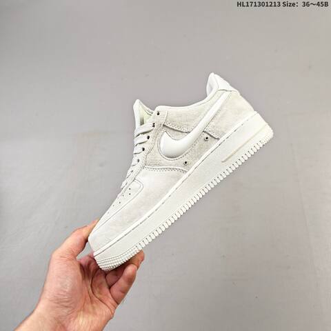 Nike Air Force 1 07 Low HV4406 001 Light Beige Off White EU 36-45 Skate Shoe - Unisex (BS-62719)