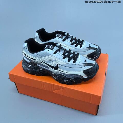 Nike Initiator Light Grey Off White Black EU 36-45 Running Shoe - Unisex (BS-62203)