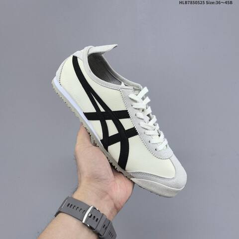 Onitsuka Tiger Mexico 66 Cream White Black Light Gray EU 36-45 Sneaker Casual Sneakers - Unisex (BS-68799)