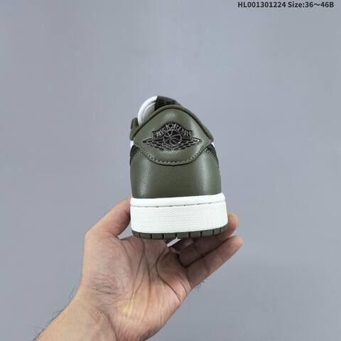 Air Jordan 1 Low OG Medium Olive AIR JORDAN 1 Aj1 Lifestyle (BS-67294)