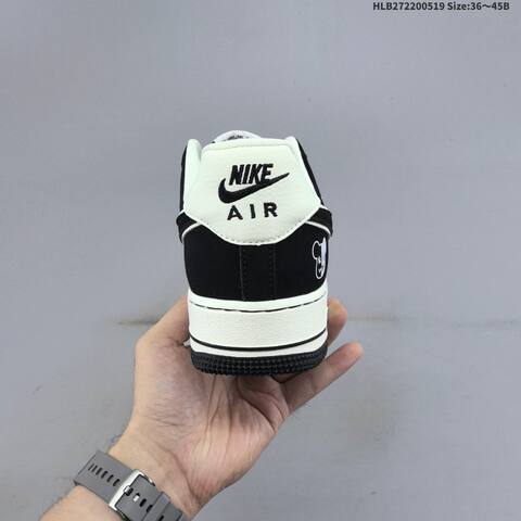 Nike Air Force 1 07 LV8 DF0188 151 Black Off White EU 36 45 Sneaker EU 36-45 - Unisex (BS-60265)