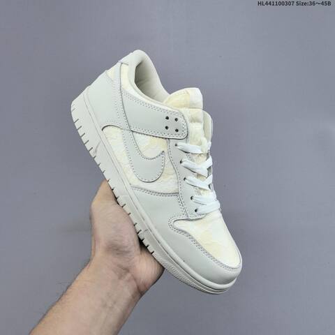 Nike SB Dunk Low Pro Light Beige Off White Cream EU 36-45 Skate Shoe - Unisex (BS-61445)
