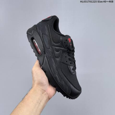 Nike Air Max 90 Black EU 40-46 Sneaker - Men's (BS-62441)
