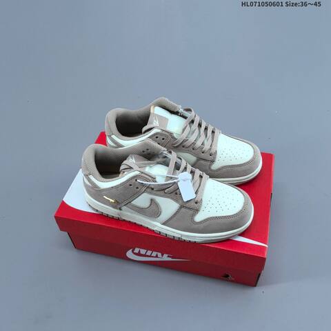 Nike Dunk Low Sail Blue Brown White EU 36-45 Skate Shoe - Unisex (BS-60032)
