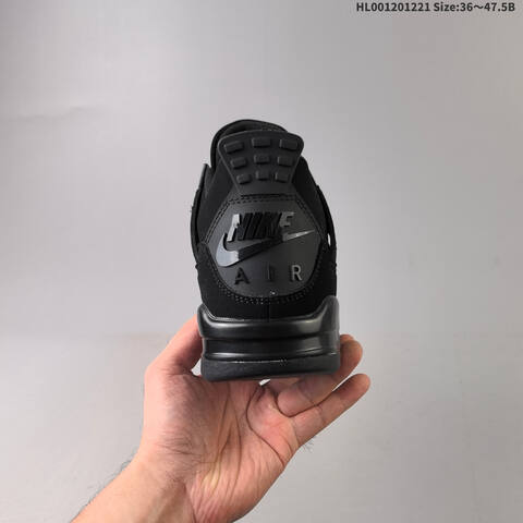 Air Jordan 4 Retro Black Cat Replica AIR JORDAN 4 Aj4 Lifestyle (BS-67325)