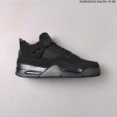 Air Jordan 4 Retro Black Cat Replica AIR JORDAN 4 Aj4 Lifestyle (BS-67325)
