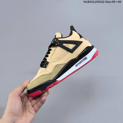 Air Jordan 4 Retro Pizza AIR JORDAN 4 Aj4 4 1989 Lifestyle (BS-66478)