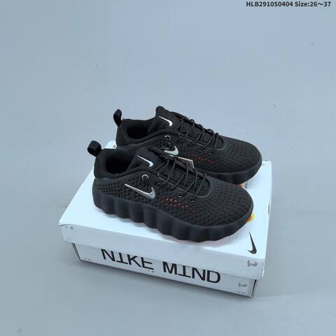 Nike Mind 002 Black White Beige Silver EU 26-37 Sneaker - Women's (BS-60931)