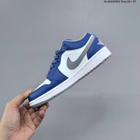 Air Jordan 1 Low Worn Blue AIR JORDAN 1 Aj1 Lifestyle (BS-66350)