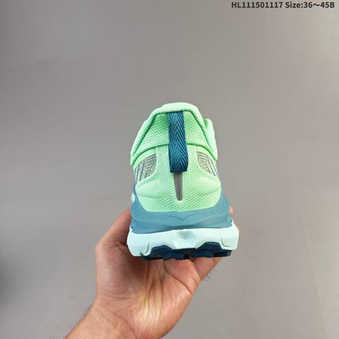 HOKA Mafate Speed 4 Lime Green Teal Dark Blue EU 36-45 Trail Shoe Trail Running Sneakers - Unisex (BS-69476)
