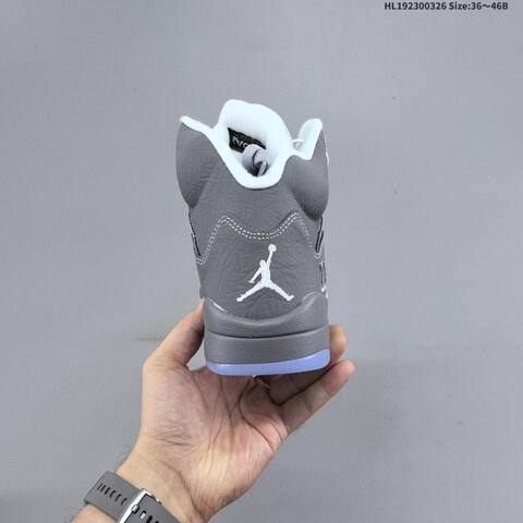 Air Jordan 5 Retro Wolf Grey Replica AIR JORDAN 5 Aj5 5 TP Lifestyle (BS-66437)