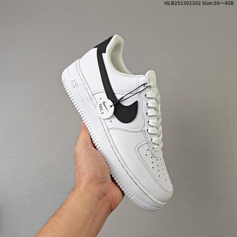 Nike Air Force 1 07 White Light Blue Gold EU 36-45 Skate Shoe - Unisex (BS-62883)